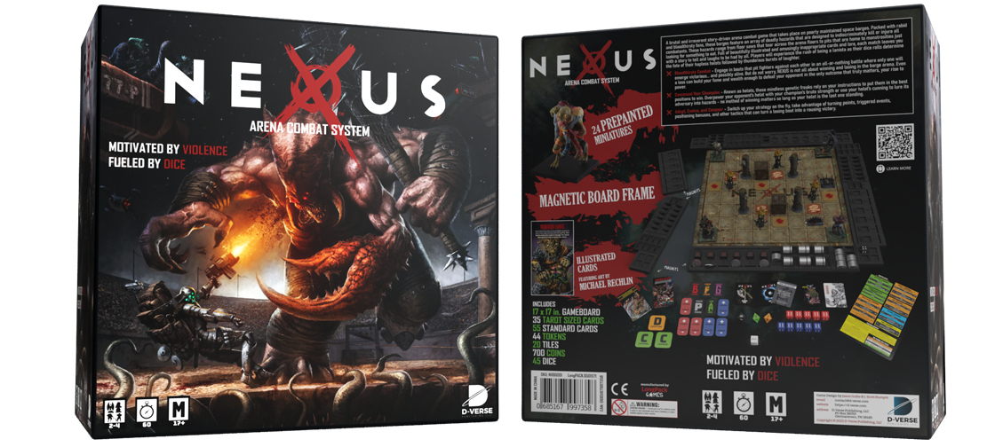 NEXUS box front and back